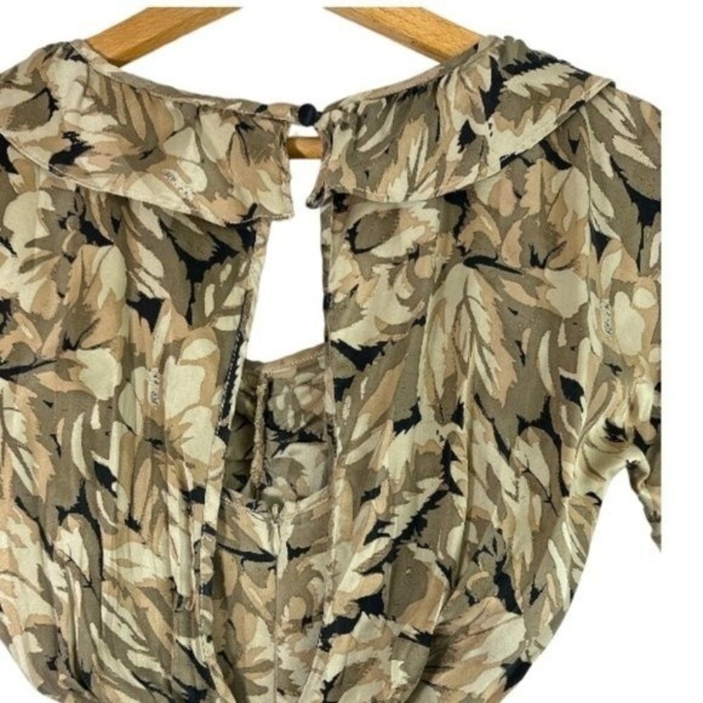 Betsey Johnson Vintage Silk Floral Dress Women's Romantic 1990s Y2K Boho Sz 4 - Picture 10 of 16